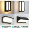 Modern LED outdoor light - wall mounted - with motion sensor - IP65 waterproof - 24WWall lights
