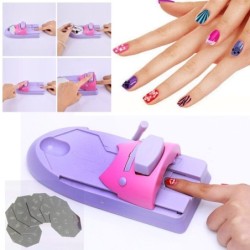 Impressora de unhas - carimbo - set com adesivos