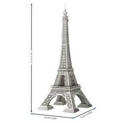 3D Eiffel Tower - metal puzzle - assembly modelMetal