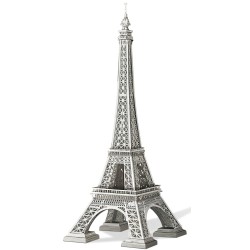 Torre Eiffel 3D - quebra-cabeça de metal - modelo de montagem