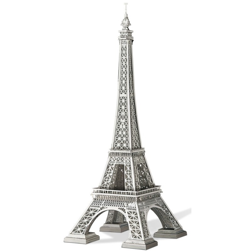 Torre Eiffel 3D - quebra-cabeça de metal - modelo de montagem