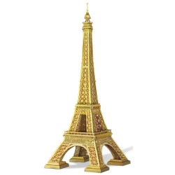 Torre Eiffel 3D - quebra-cabeça de metal - modelo de montagem