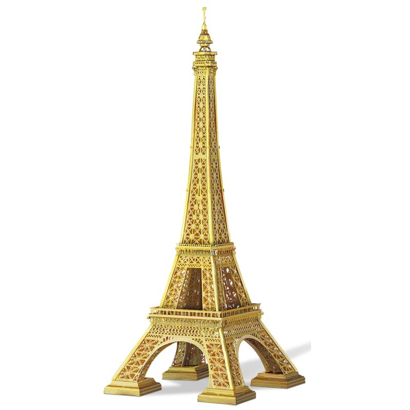 Torre Eiffel 3D - quebra-cabeça de metal - modelo de montagem