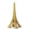 Torre Eiffel 3D - quebra-cabeça de metal - modelo de montagem