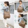 Mochila de couro multifuncional - bolsa de ombro - grande capacidade