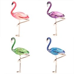broche de flamingo