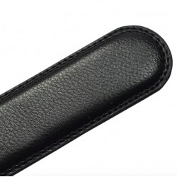Cinto de couro luxo - com fivela automática - 110cm - 130cm