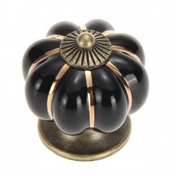 Vintage furniture knob - handle - pumpkin shapeFurniture