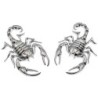 Metal scorpion - emblem - car stickerStickers