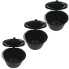 Cápsulas de café de plástico - recarregáveis - para Dolce Gusto - 3 unidades