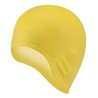 Touca de natação de silicone - orelhas / proteção para cabelos longos - à prova d'água