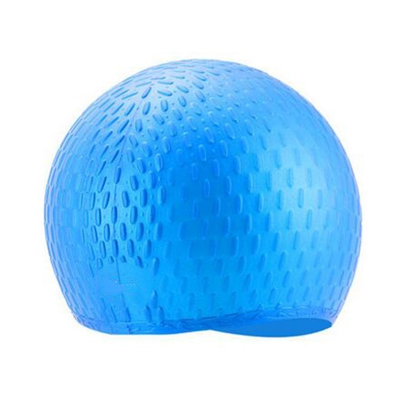 Touca de natação clássica em silicone - à prova de água