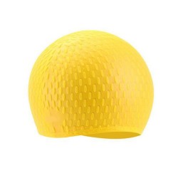 Touca de natação clássica em silicone - à prova de água