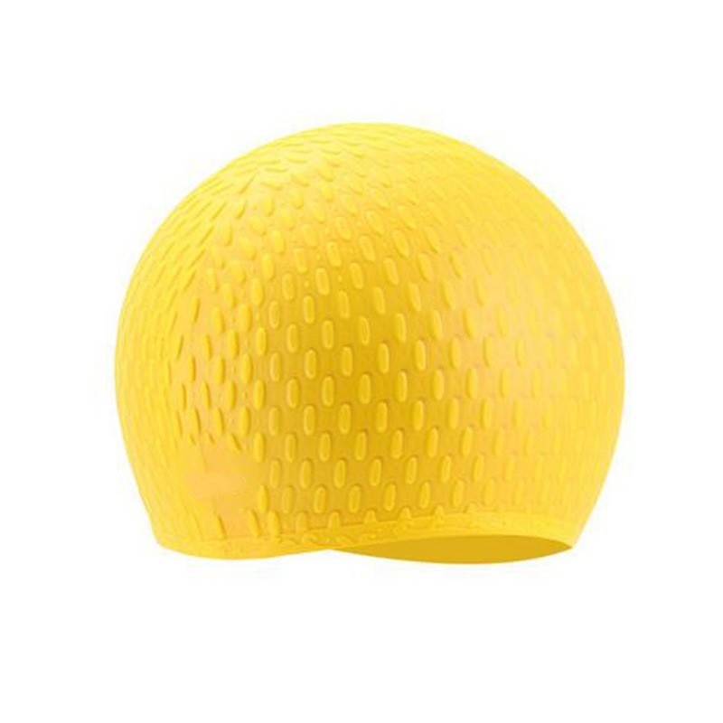 Touca de natação clássica em silicone - à prova de água