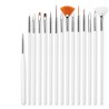 Nail art brushes - 15 piecesNail brushes
