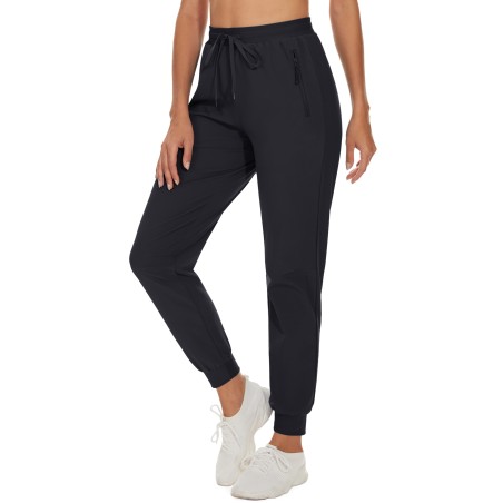 Calça clássica - cordões - bolsos com zíper - secagem rápida