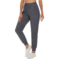 Calça clássica - cordões - bolsos com zíper - secagem rápida