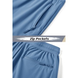 Calça clássica - cordões - bolsos com zíper - secagem rápida