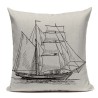Vintage decorative pillowcase - ocean style - 45 cm * 45 cmCushion covers