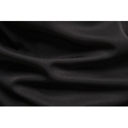 Camisa assimétrica de manga comprida - bordado dourado decorativo