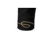 Asymmetrical long sleeve shirt - decorative golden embroideryT-shirts