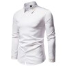 Asymmetrical long sleeve shirt - decorative golden embroideryT-shirts