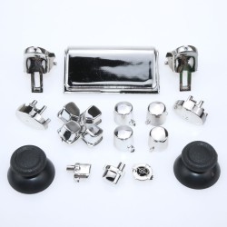 Replaceable chrome buttons - for Dualshock 4 PS4 Pro Slim Controller - setControllers