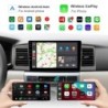 Car radio - 2 Din - 9 inch - Android 10 - 8GB - 128GB - Bluetooth - GPS - carplay - for Volkswagen Golf 5 6 PassatDin 2