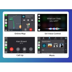 Car radio - 2 Din - 9 inch - Android 10 - 8GB - 128GB - Bluetooth - GPS - carplay - for Volkswagen Golf 5 6 PassatDin 2