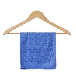 Toalha de banho macia para bebê - coelhos estampados