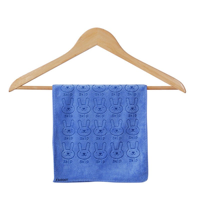 Toalha de banho macia para bebê - coelhos estampados