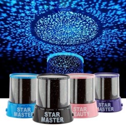Luz noturna LED - projetor de céu estrelado