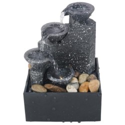 Fonte USB - cascata de 4 camadas - decoração de mesa