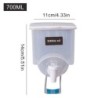 Oil / liquid / vinegar dispenser - transparent container with lid - wall mountedTools
