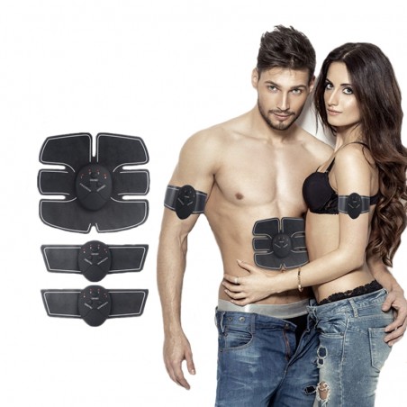Estimulador muscular - massageador sem fio - cinto de emagrecimento - treinador abdominal / braços / coxas