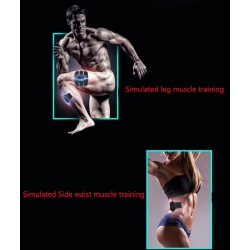 Estimulador muscular - massageador sem fio - cinto de emagrecimento - treinador abdominal / braços / coxas