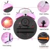 Alarm clock with double bell - clock with backlight - unicorn / dinosaur / astronautClocks