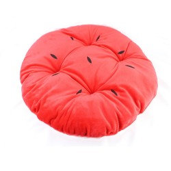 Cama macia para cachorro/gato - formato de melancia