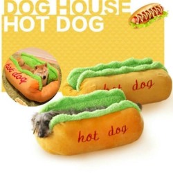 Cama quente para cachorro/gato - almofada macia - cachorro-quente