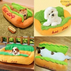 Cama quente para cachorro/gato - almofada macia - cachorro-quente