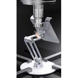 Phone / tablet holder - metal stand - rotatable - adjustableHolders