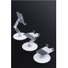 Suporte para telefone/tablet - suporte de metal - giratório - ajustável