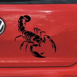 Escorpião 3D - adesivo de carro