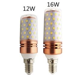 Lâmpada LED - ampola - E14 / E27 - 12W / 16W