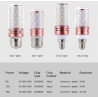 Lâmpada LED - ampola - E14 / E27 - 12W / 16W