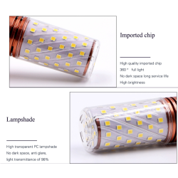 Lâmpada LED - ampola - E14 / E27 - 12W / 16W