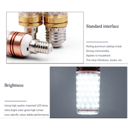 Lâmpada LED - ampola - E14 / E27 - 12W / 16W