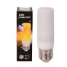 Lâmpada de efeito de fogo LED - chama oscilante - 4 modos - 3W - E27