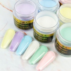 Pó acrílico para unhas - brilha no escuro
