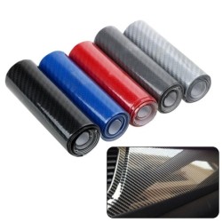 Carbon fiber vinyl film - high glossy - car / motorcycle sticker - 10cm * 152cmStickers